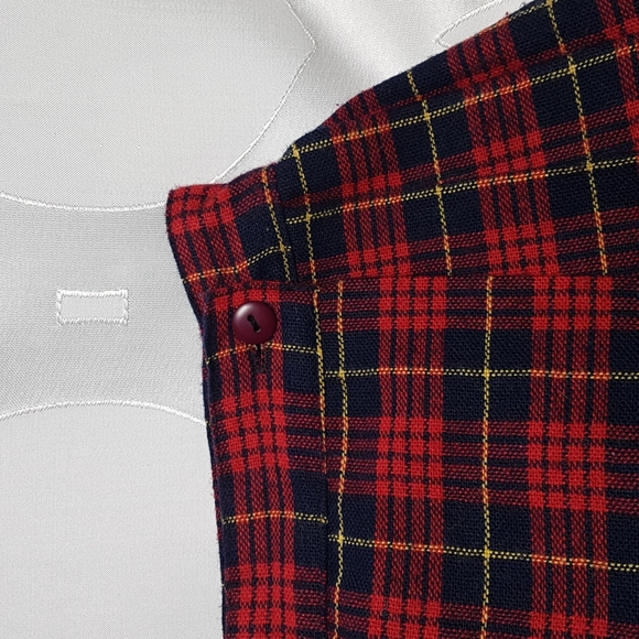 Vintage Wool Tartan Skirt - Picture 8 of 16